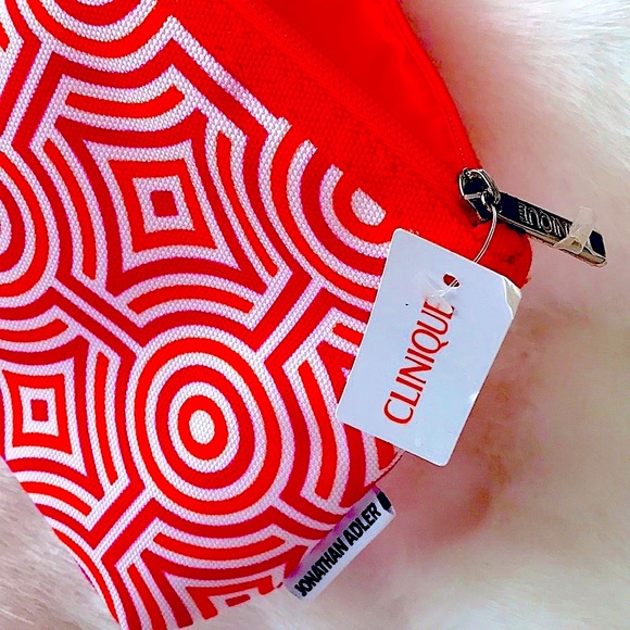 💯✅ AUTHENTIC CLINIQUE COSMETIC BAG-JONATHAN ADLER - Picture 4 of 7